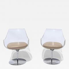  Erwine and Estelle Laverne Pair of Champagne Chairs by Estelle Erwine Laverne - 3334242
