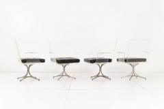  Erwine and Estelle Laverne Set of Four Laverne Flower Dining or Occasional Chairs - 2796103