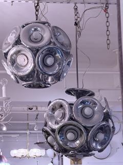  Esperia 3 Esperia 1960 Dandelion Sputnik Italian Mid Century Chandeliers - 4493978