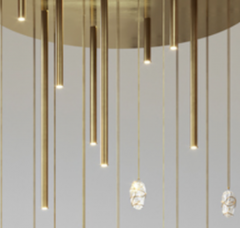  Esperia Cometa Cylinder Chandelier by Esperia - 4215565