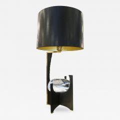  Esperia Galileo Black Iron and Glass Table Lamp by Esperia - 398260