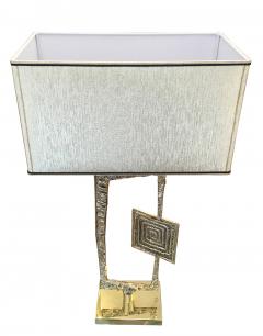  Esperia Sculptural Cast Bronze Tea Table Lamps by Esperia - 209941