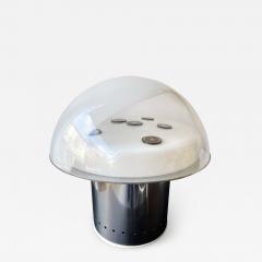  Esperia Space Age Metal Murrine Murano Glass Mushroom Lamp by Esperia Italy 1970s - 2849191