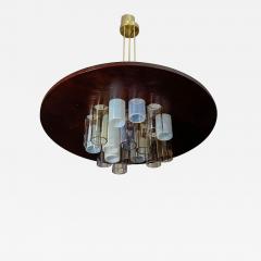  Esperia Unique Wood and Glass Chandelier by Esperia - 4752409