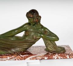  Etling France Dimitri Chiparus 1886 1947 French Bronze Sculpture - 4560998