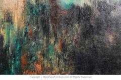  Etta C Mercur Mid Century Abstract Oil Painting Expressionist Signed Etta C Mercur - 2954485
