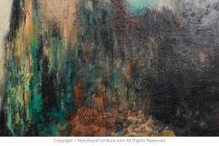  Etta C Mercur Mid Century Abstract Oil Painting Expressionist Signed Etta C Mercur - 2954581
