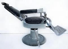  Eugene Berninghaus Co American Antique Barber Chair by Eugene Berninghaus Co  - 3502627