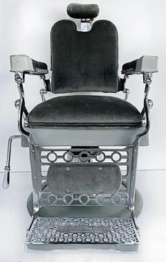  Eugene Berninghaus Co American Antique Barber Chair by Eugene Berninghaus Co  - 3502665