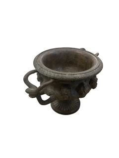  F Barbedienne Foundry XIX Century neoclassical bronze bowl - 4590016