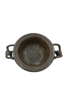  F Barbedienne Foundry XIX Century neoclassical bronze bowl - 4590020