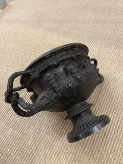  F Barbedienne Foundry XIX Century urne or bronze neo classic flower pot in the Barbedienne style - 3939327