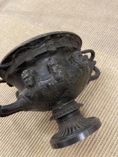  F Barbedienne Foundry XIX Century urne or bronze neo classic flower pot in the Barbedienne style - 3939331
