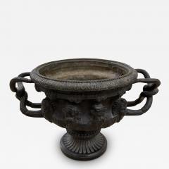  F Barbedienne Foundry XIX Century urne or bronze neo classic flower pot in the Barbedienne style - 3944290