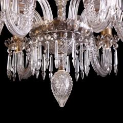  F C Osler An Osler Style Cut Glass Six Arm Chandelier C 1900  - 4432278