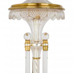  F C Osler Very large pair of antique English cut crystal candelabra by F C Osler - 4354196