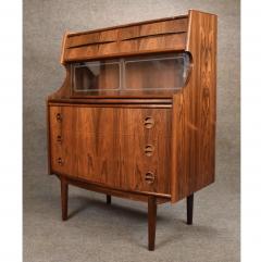  FALSIG MOBLER Vintage Danish Mid Century Modern Rosewood Secretary Desk by Falsig Mobler - 3349130