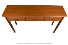  FBJ M bler Mid century FBJ Mobler Danish Modern Teak Console Sofa Table - 3263183