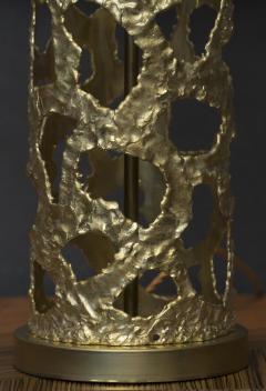  FLAIR FURNITURE Flair Edition Cylinder Brass Table Lamp - 3893500