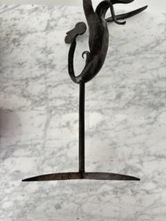  FRANCIS DEWAELE ATELIER MAROLLES HAND FORGED IRON FRENCH ROOSTER BY FRANCIS DEWAELE - 3510993