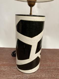  Fa enceries et Emaux de Longwy 1980s Studio Pottery ceramic lamp by Longwy - 3248673