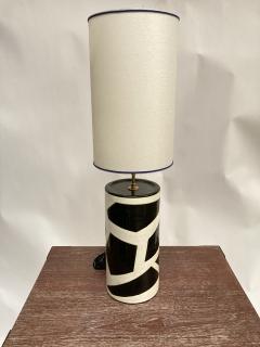  Fa enceries et Emaux de Longwy 1980s Studio Pottery ceramic lamp by Longwy - 3248674