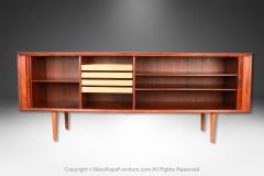  Faarup M belfabrik Mid Century Danish Tambour Door Credenza Faarup Mobelfabrik Svend Larsen - 4223047