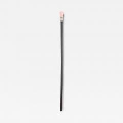  Faberg Faberg rose quartz gold diamond and enamel walking stick - 4016988