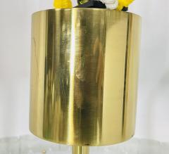  Fabio Ltd Five Tier Murano Glass and Brass Chandelier by Fabio Ltd Italy 1980s - 4202757
