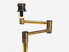  Fagerhults Fagerhults Articulating Desk Lamp Brass Sweden 1960s - 4492434