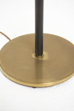  Falkenbergs Belysning Brass and Black Leather Floor Lamp - 4281042