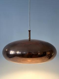  Falkenbergs Belysning Elegant Mid Century Copper Pendant Lamp by Falkenbergs Belysning Sweden 1960s - 4440811