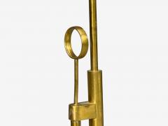  Falkenbergs Belysning Falkenbergs Belysning Adjustable Floor Lamp Brass Bamboo Sweden 1960s - 4521251