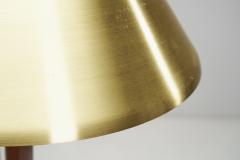  Falkenbergs Belysning Falkenbergs Belysning Brass and Leather Table Lamp Sweden 1960s - 3213291