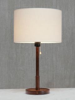  Falkenbergs Belysning Falkenbergs Belysning Rosewood Table Lamp Model 6120 Sweden 1950s - 4350828