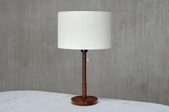  Falkenbergs Belysning Falkenbergs Belysning Rosewood Table Lamp Model 6120 Sweden 1950s - 4350836