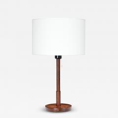  Falkenbergs Belysning Falkenbergs Belysning Rosewood Table Lamp Model 6120 Sweden 1950s - 4351525