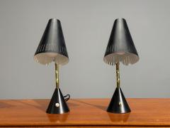  Falkenbergs Belysning Falkenbergs Belysning Table Lamps Metal Brass Sweden 1950s - 4469325