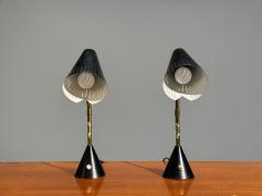  Falkenbergs Belysning Falkenbergs Belysning Table Lamps Metal Brass Sweden 1950s - 4469327