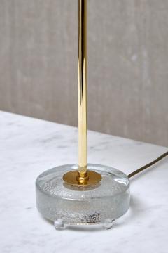  Falkenbergs Belysning Pair of Falkenbergs Belysning Table Lamps in Brass and Glass Sweden 1960s - 4154968