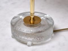  Falkenbergs Belysning Pair of Falkenbergs Belysning Table Lamps in Brass and Glass Sweden 1960s - 4154972