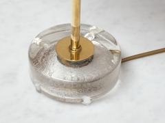 Falkenbergs Belysning Pair of Falkenbergs Belysning Table Lamps in Brass and Glass Sweden 1960s - 4356161