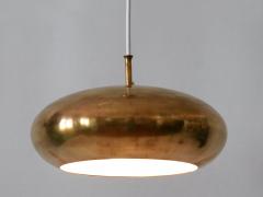  Falkenbergs Belysning Rare Mid Century Modern Brass Pendant Lamp by Falkenbergs Belysning Sweden 1960s - 3840501