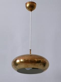  Falkenbergs Belysning Rare Mid Century Modern Brass Pendant Lamp by Falkenbergs Belysning Sweden 1960s - 3840502