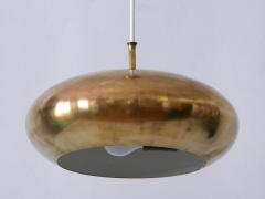  Falkenbergs Belysning Rare Mid Century Modern Brass Pendant Lamp by Falkenbergs Belysning Sweden 1960s - 3840503