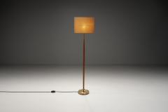  Falkenbergs Belysning Swedish Wood Floor Lamp by Falkenbergs Belysning Sweden Mid 20th Century - 4244447