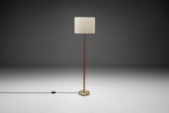  Falkenbergs Belysning Swedish Wood Floor Lamp by Falkenbergs Belysning Sweden Mid 20th Century - 4244448