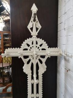  Falkirk Foundry Falkirk Style of Dr C Dresser Aesthetic Movement Painted Cast Iron Stick Stand - 4191756