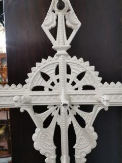  Falkirk Foundry Falkirk Style of Dr C Dresser Aesthetic Movement Painted Cast Iron Stick Stand - 4191759