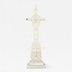  Falkirk Foundry Falkirk Style of Dr C Dresser Aesthetic Movement Painted Cast Iron Stick Stand - 4204114